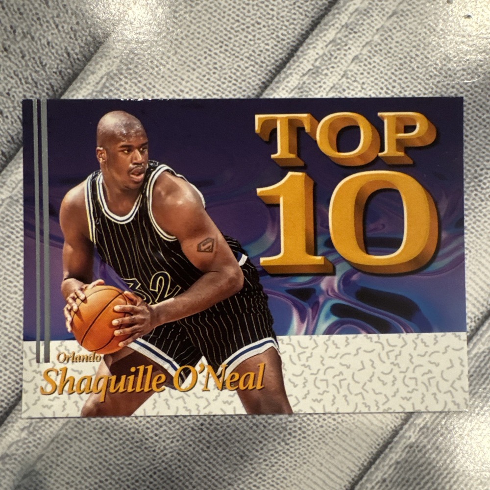 2026 Panini Decades 90s Shaquille O'Neal Top 10 #T10-SN Basketball Card